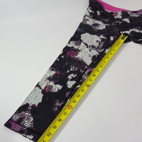 Lululemon Wunder Under Pant Leggings Kara Blossom Multi size 4 - Picture 9 of 11
